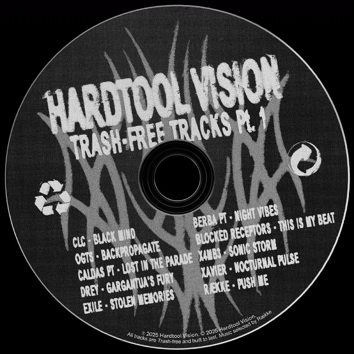 VARIOUS ARTISTS: TRASH-FREE TRACKS PT. 1 artwork