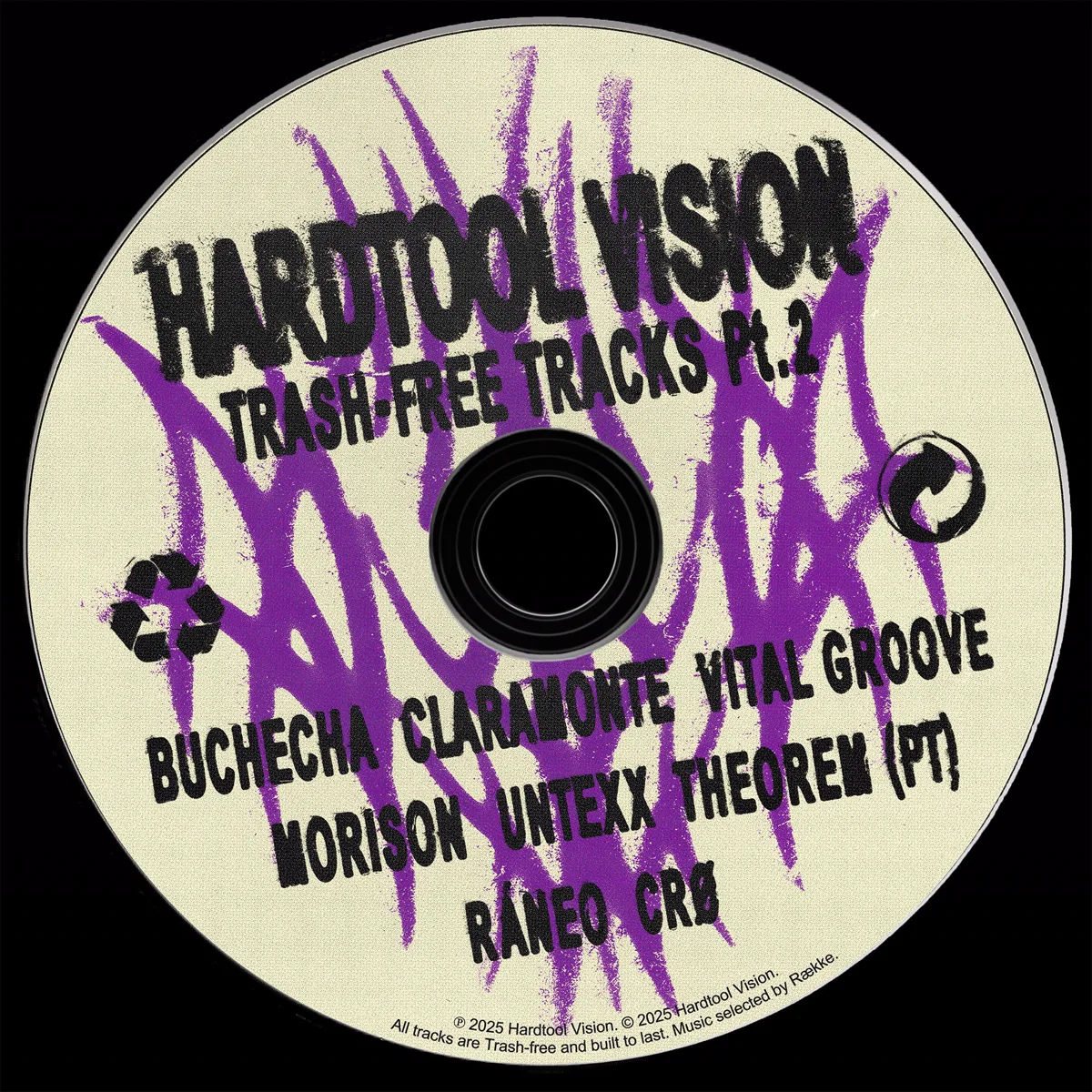 VARIOUS ARTISTS: TRASH-FREE TRACKS PT. 2 artwork